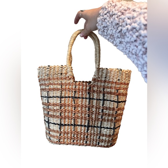 100% corn husk basket purse - Picture 2 of 3